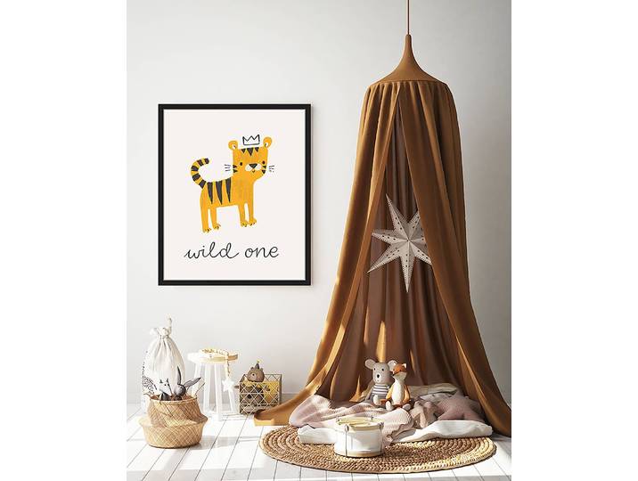 Bild Wild One 53 x 63cm Multicolor
