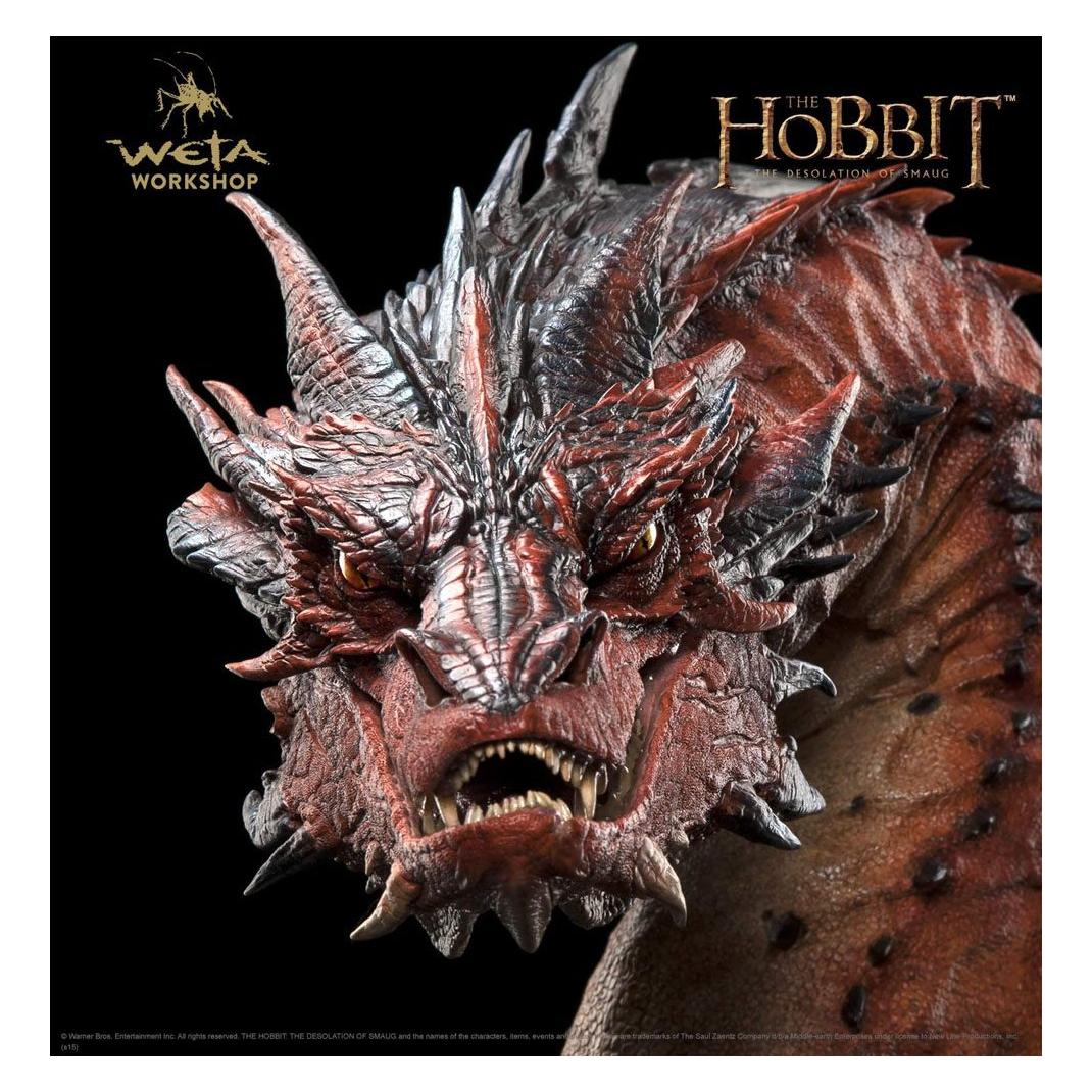 Weta Workshop Le Hobbit La Désolation de Smaug buste Smaug 36 cm (WETA1452)