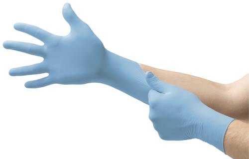 Ansell MICROFLEX 92134080 100 St. Nitril Einweghandschuh Größe (Handschuhe): 8 EN 455, EN 420-2003, EN 374-5, EN 374-1, EN