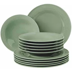 TAFELSERVICE Beat Color Glaze Salbeigrün 12-tlg.
