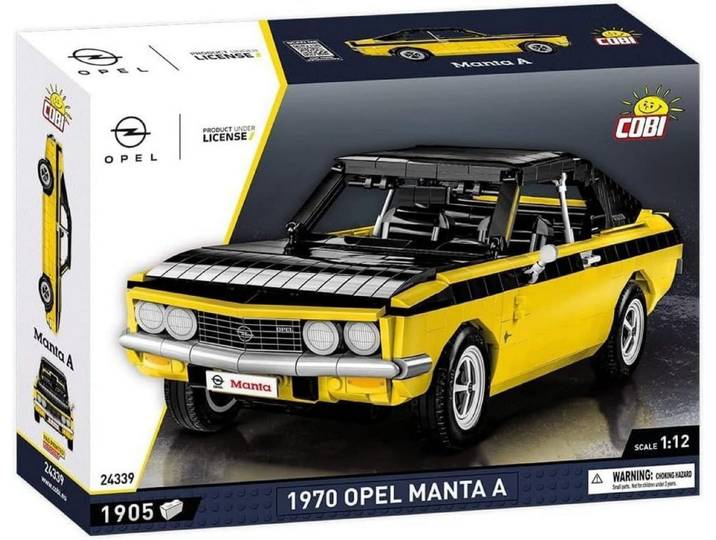 COBI Spiel COBI 1970 Opel Manta A Bauset 1:12 – 1.905 Teile (24339)