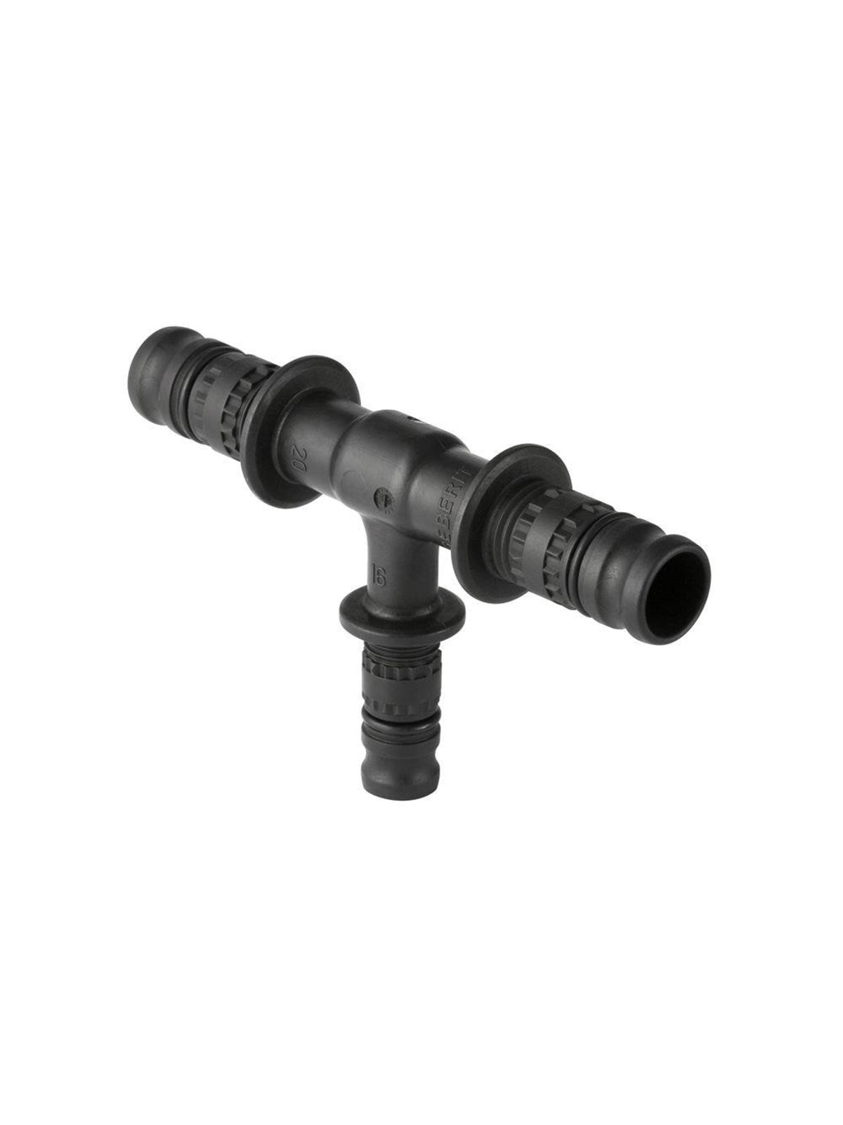 Geberit mepla t-piece reduced: d=63mm d1=40mm d2=63mm