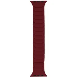 Neues Armband für die Smartwatch GlacierX Silicone Magnetic ExoStripe Burgundy für die Apple Watch 38/40/41mm Bordeaux.