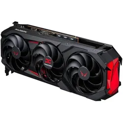 Powercolor Radeon RX 9070 XT OC Red Devil (16 GB, GDDR6), Grafikkarte, Rot, Schwarz