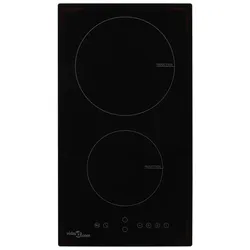 vidaXL Induktionskochfeld mit 2 Platten Touch Control Glas 3500 W
