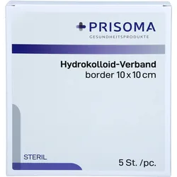 Hydrokolloid-Verband Border 10x10cm 5 ST