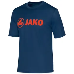 JAKO Promo Funktionsshirt Kinder navy/flame 140
