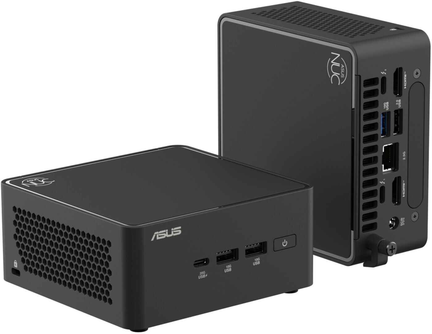 Asus Mini-PC Barebone "NUC 15 Pro Tall Kit", schwarz, ohne Betriebssystem, Arc 130T, Desktop-PCs, Mini-PC Barebone