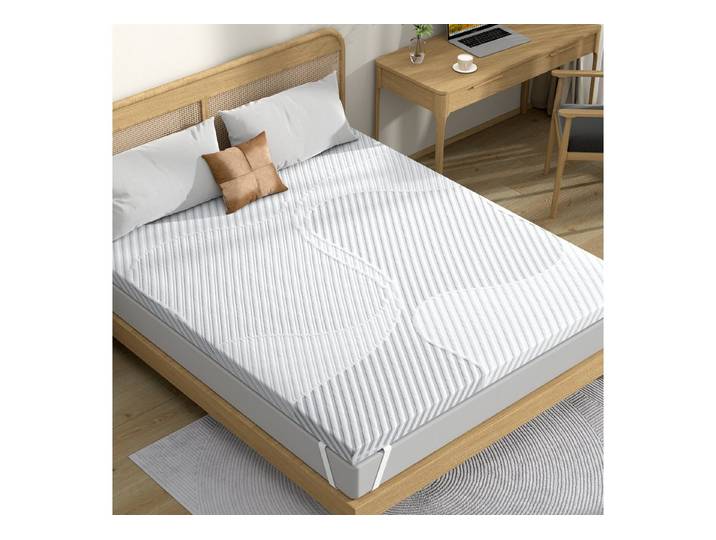BedStory, Topper Topper 180x200 cm Gel Memory Foam Matratzentopper mittelhart H2/H3/H4, 7 cm hoch, (Packung), Leichte Anpassung der Härte