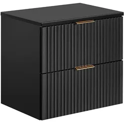 WASCHTISCHUNTERSCHRANK 60.6cm Adriel Mattschwarz
