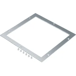 Hager UDM2244Q12 Montagedeckel für Universal-Bodendose Größe 2 gestanzt Q12 244x244mm