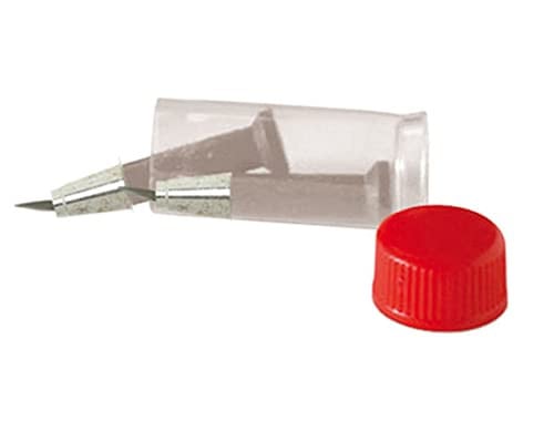 Fiskars Reservemesjes voor Fiskars vinger-draaihobbymes en cutter, 2 stuks, Zilver, 1003757