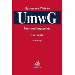 Kommentar zum Umwandlungsgesetz, Fachbücher