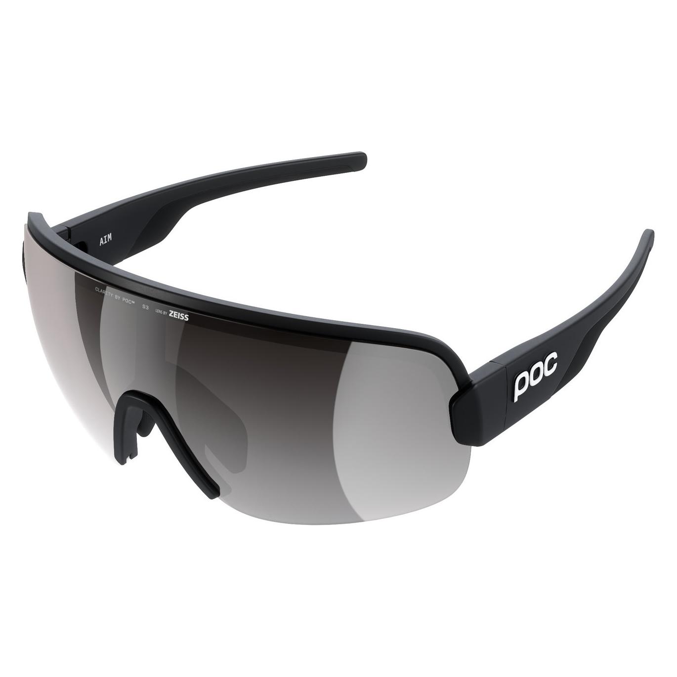 Poc Aim Brille (Uranium Black, clarity road-sunny gold, Partly Sunny Silver) (AIM10019569ONE1)
