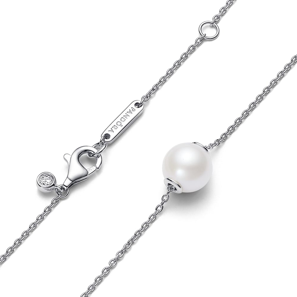 Collier Pandora Perle De Culture D'Eau Douce Traitée Femme