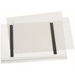 DURABLE Magnettaschen A4 transparent