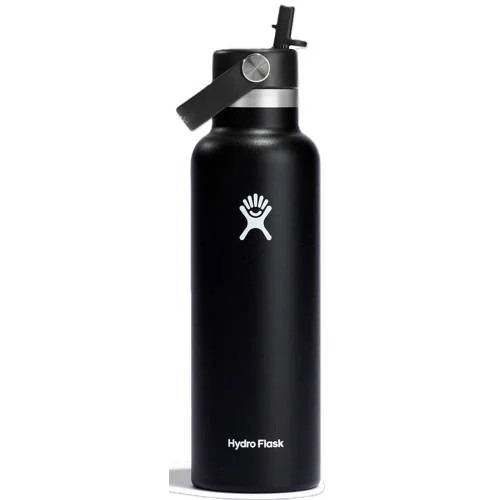 Hydro Flask drinkfles Standard Mouth met rietjesdop, 621 ml, RVS