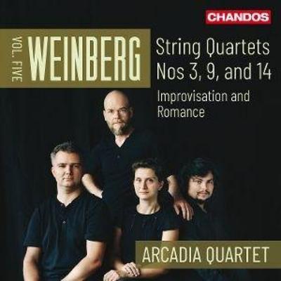 Weinberg: Streichquartette,Vol. 5 - Arcadia Quartet, CD