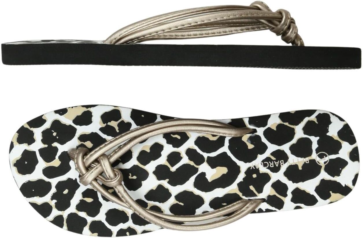 Betty Barclay Damen Sandalen, Mehrfarbig, Gr. EU 39.5, Kunstleder - Second Hand