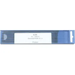 Wolfram-Elektroden GYS WIG ALU 150mm ø:2,4mm für WIG Schweißinverter (10 Stück, grün)