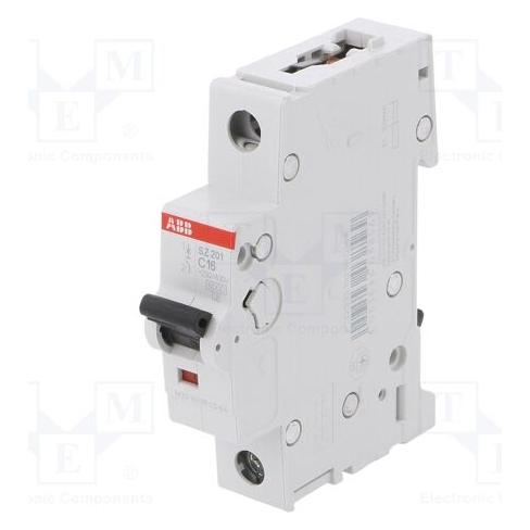 ABB WYŁACZNIK SZ201-C16 6KA 16A 1P (2CDS251025R0164)