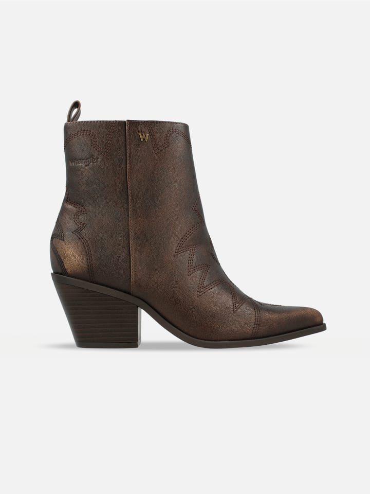 Wrangler Stiefeletten "Mae" in Braun - 36