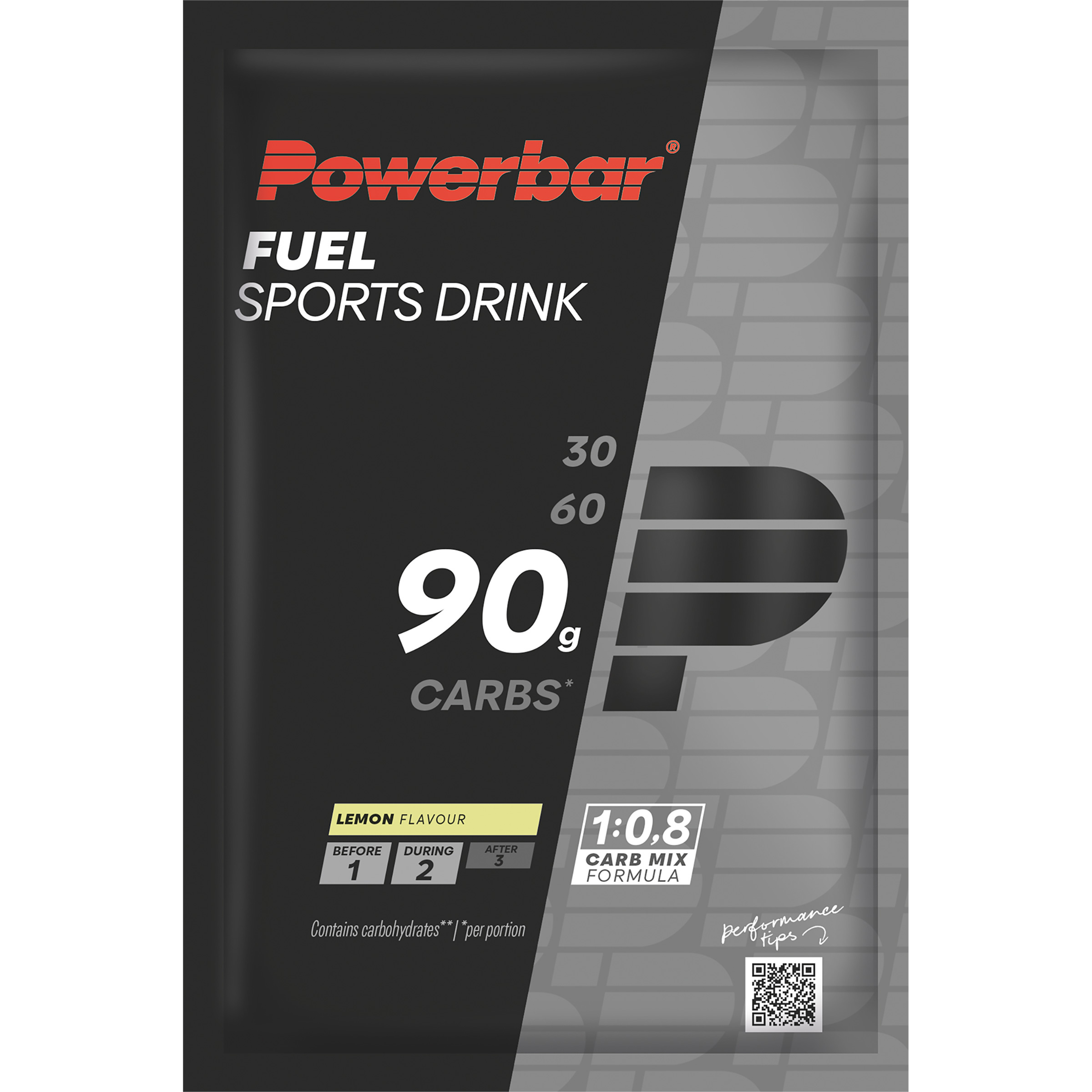PowerBar Fuel Drink 90 Getränkepulver Getränkepulver schwarz Größe 94g