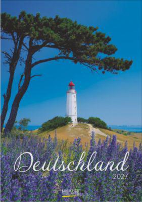 Korsch Bildkalender Deutschland 2027, Fotos von Sehenswürdigkeiten Deutschlands, L 235 x B 335 x H 2 mm, farbig