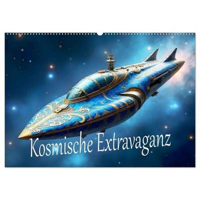 Kosmische Extravaganz (Wandkalender 2027 DIN A2 quer), CALVENDO Monatskalender