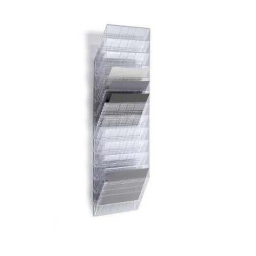 DURABLE Wand-Prospekthalter-Set "FLEXIBOXX 12", A4 (1709781400)