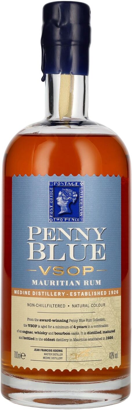 Penny Blue Rum Penny Blue VSOP Mauritian Rum 40% Vol. 0,7l