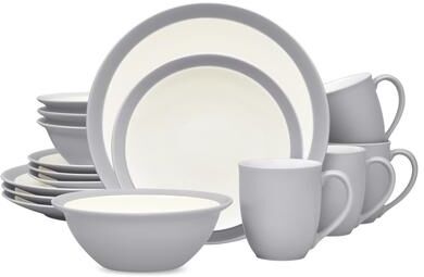 Noritake Colorwave 16-Piece Curve Dinnerware Set, Service for 4