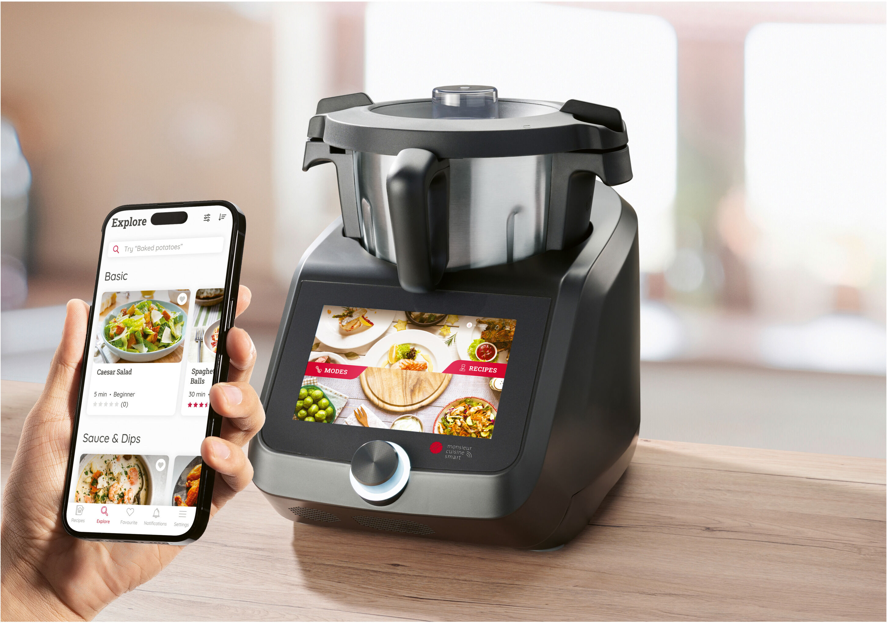 SILVERCREST® Mixbehälter-Set 6-tlg. für Monsieur Cuisine smart