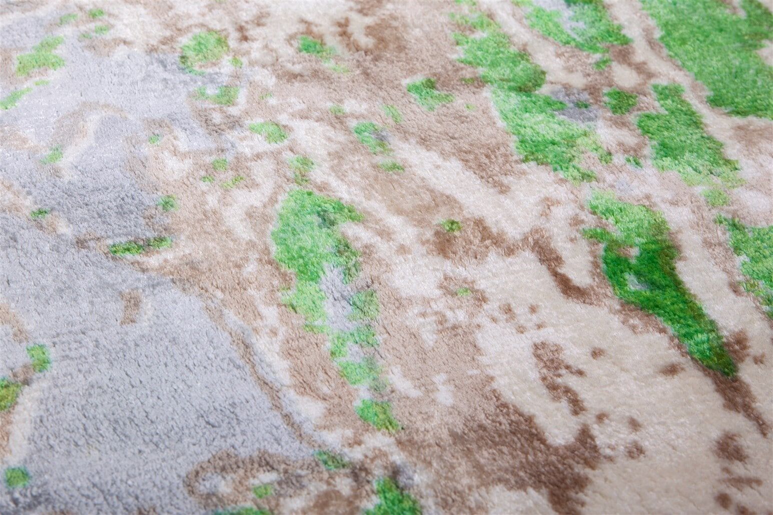 Teppich ARTE ESPINA "Ocean 500", bunt (multi), B:170cm H:23mm L:240cm, Viskose, Teppiche, Teppich, Angenehm flauschige Haptik, handgefertigte Unikate, pflegeleicht multi B : 170cm 1 Stk., 23mm, L: 240cm