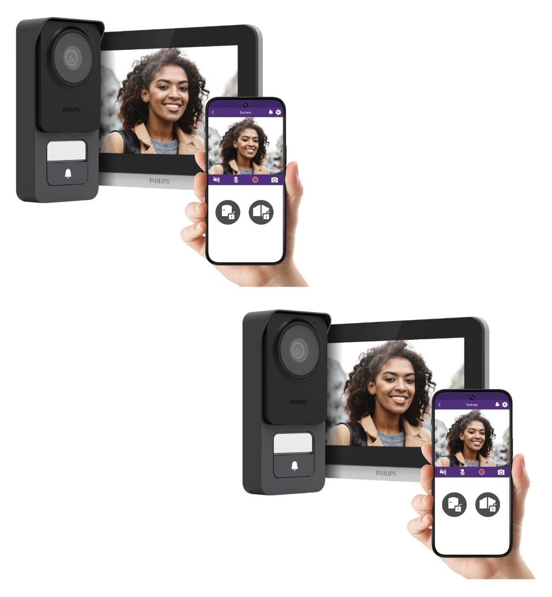 2er-Set kabelgebundene Philips WE Connect 3-Gegensprechanlagen