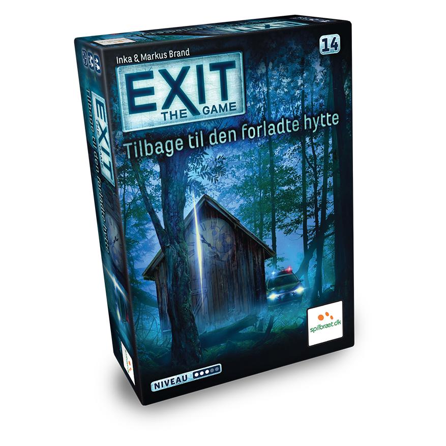 Lautapelit EXIT 14: Tilbage til Den Forladte Hytte (DA) (LPFI578) (Dänisch) (LPFI578)
