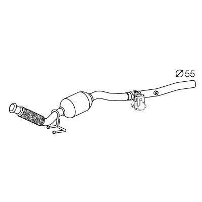 VEGAZ SCR-Katalysator ascr002 für VW