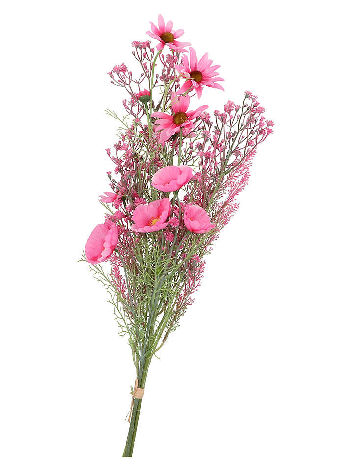 daan kromhout Dekozweig "Wildflowers" in Pink/ Grün - (H)78 cm - onesize