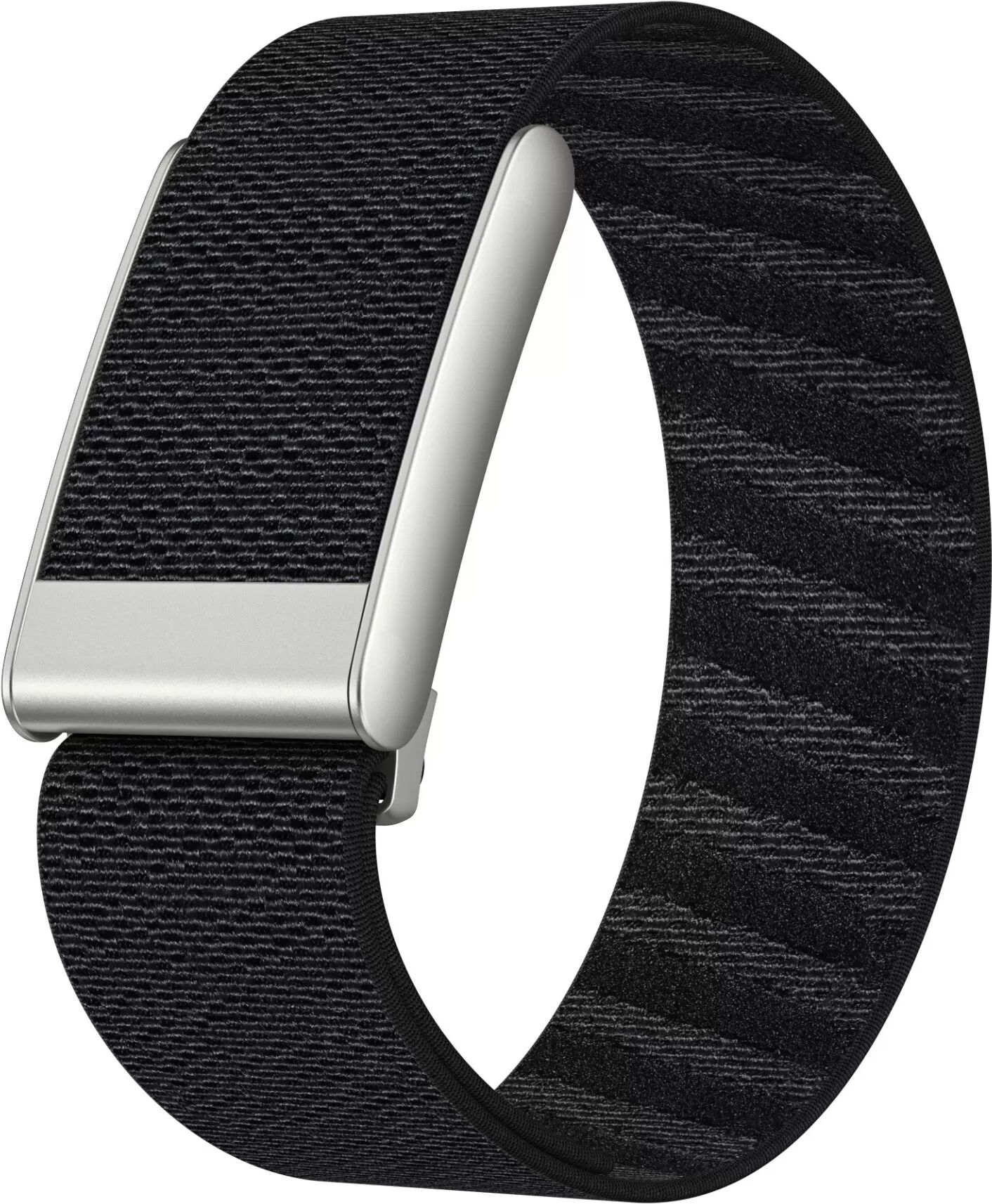 INF Elastisches Armband kompatibel mit Whoop Watch, Sportliches Kaschmir-Armband für optimalen Tragekomfort Schwarz
