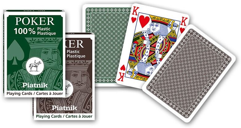 Jeu de 55 cartes de Poker Plastic - Piatnik