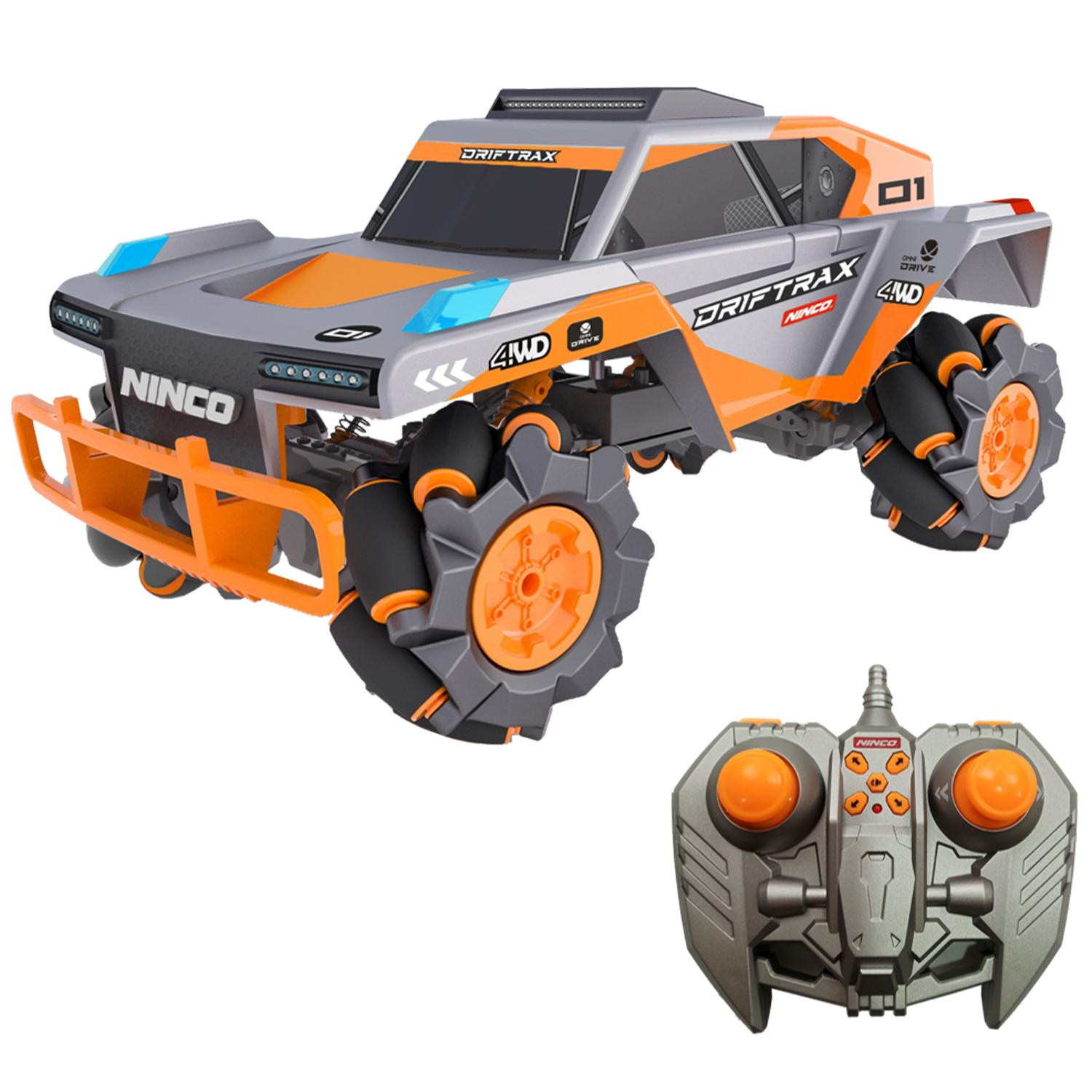 Ninco Driftrax RC-auto voor kinderen vanaf 6 jaar met 1500 mAh accu