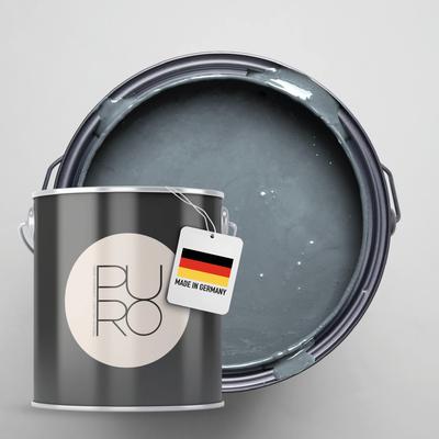 Wandfarbe A.S. CRÉATION "Premium Innenwandfarbe PURO Tuchmatt bluish petrol", c3011 bluish petrol, 2,5 l 2,5ml, Farben, ideal für Wohnzimmer, Schlafzimmer, Flur und Küche, Farbwelt Blau