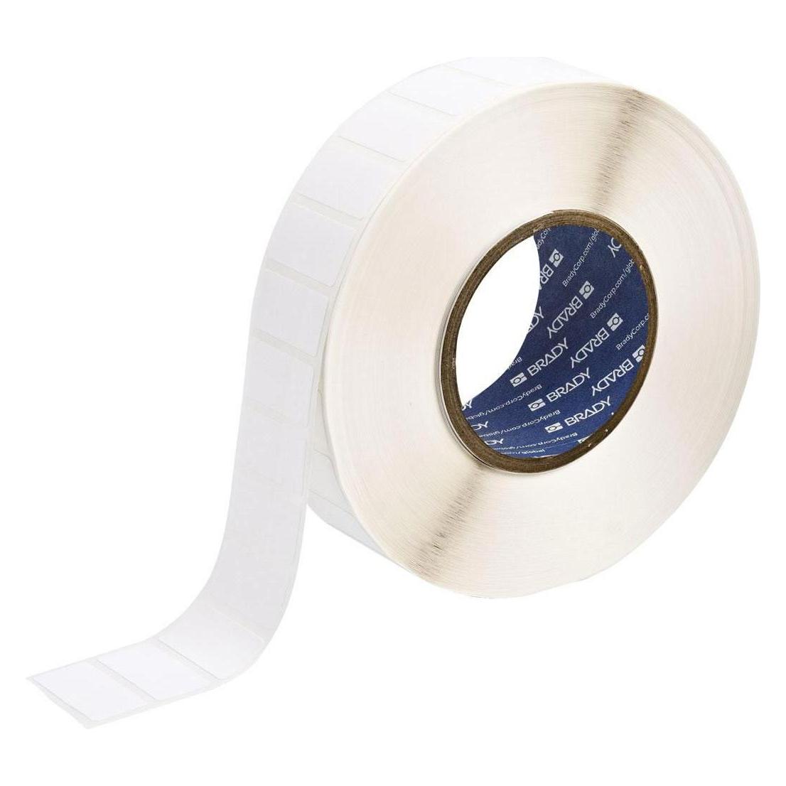 Brady THT-136-499-3, Nylongewebe, Weiss, matt, 38.10 x 19.05 mm, permanent (3000 E.) (43.18 mm) (THT-136-499-3)