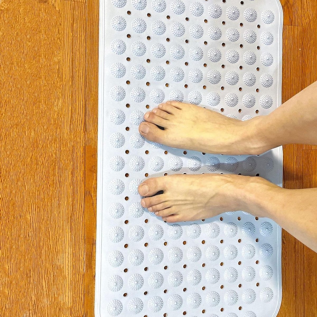 Badkamer Antislip Mat Grijs 36 x 70 cm