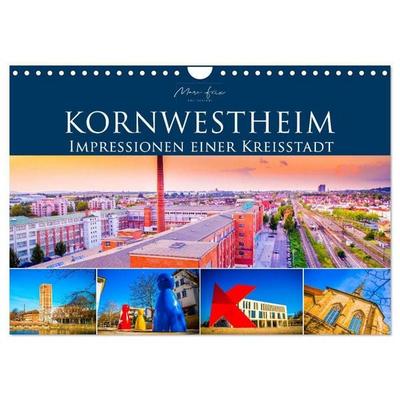 Kornwestheim - Impressionen einer Kreisstadt (Wandkalender 2027 DIN A4 quer), CALVENDO Monatskalender