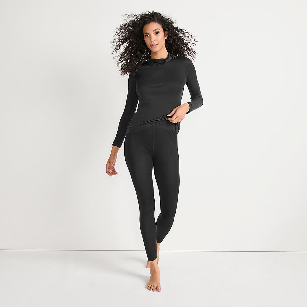 Seidenunterhose für Damen in Petite-Größe, Damen, size: petite, Schwarz, Seide, by Lands' End