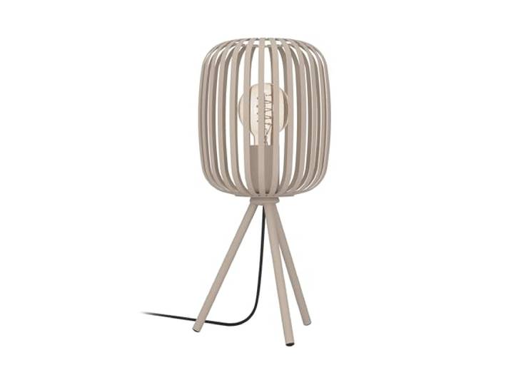 EGLO Tischlampe Romazzina, Stativ Nachttischlampe