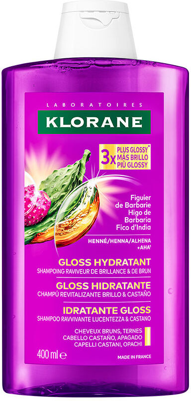 Klorane Higo Barbaria Gloss champú revitalizante brillo y castaño 400 ml