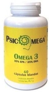 Ynsadiet Psicomega dietary supplement 60 capsules