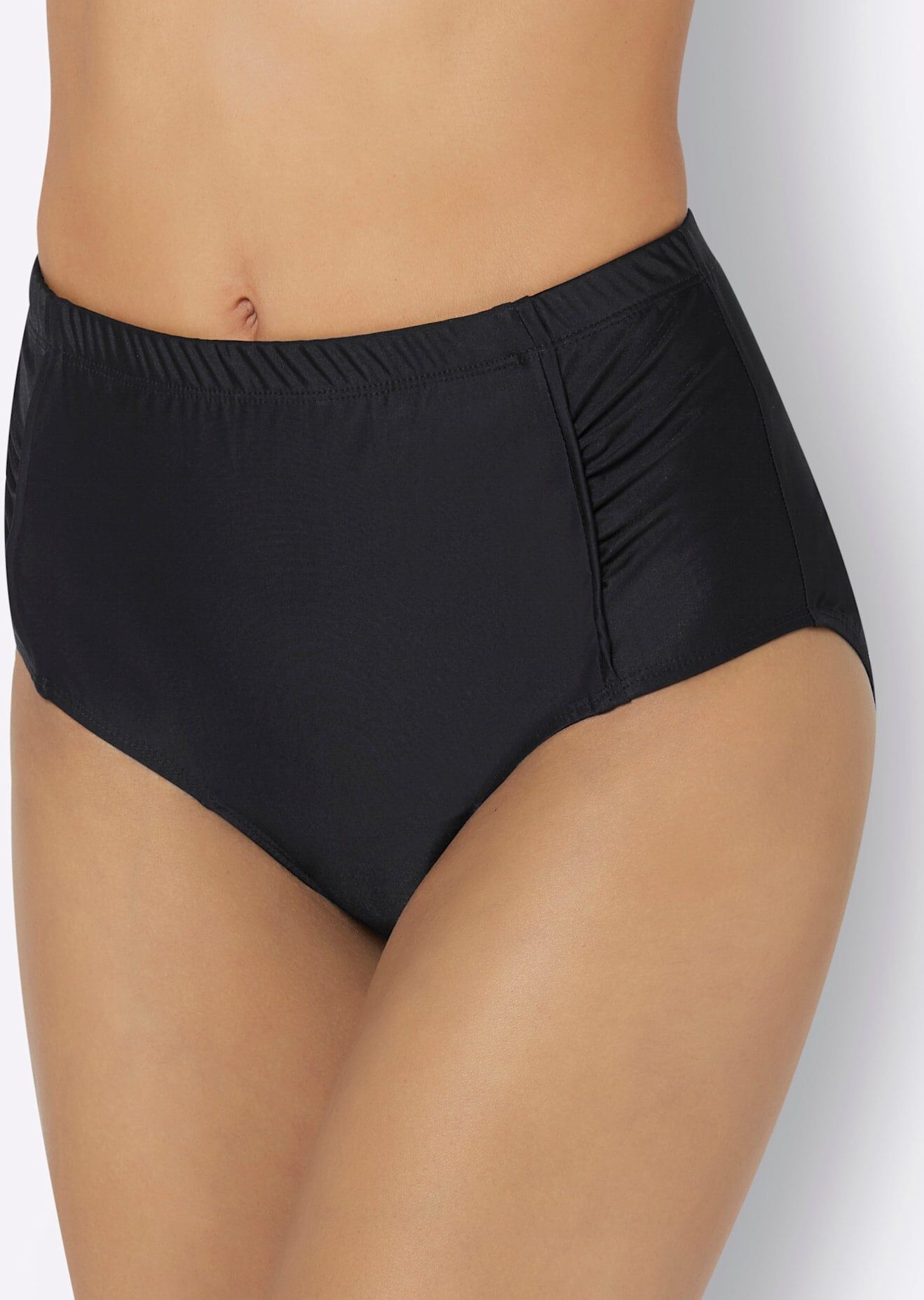 Bikini-Hose FEEL GOOD, Damen, Gr. 48, N-Gr, schwarz, Elasthan, Polyamid, Badehosen Bikini-Hose schwarz 48, N-Gr